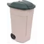 Curver Infinity Rattan Style 110 L obdĺžnikový koš na bielizeň v béžovej