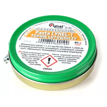 CYNEL UNIPRESS CYNEL-1 40g tavivo-pasta pre mäkké spájkovanie