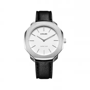 D1 Milano SSLL03 pánske hodinky 36 mm quartz oceľ čierny ciferník