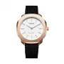 D1 Milano SSPL04 Ultra Thin unisex hodinky 36 mm čierny ciferník strieborný mesh remienok