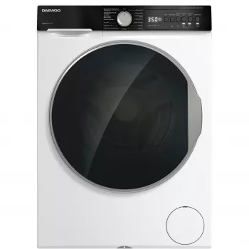 DAEWOO WD-FC85514W1A-DE práčka s predným plnením, 8 kg, 1400 ot./min, biela/čierna