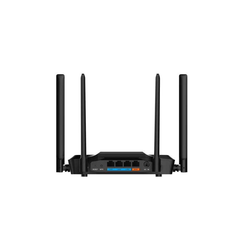 DAHUA AC12 AC1200 dual-band gigabitový WiFi router, Wi-Fi 5, 4x LAN, čierny