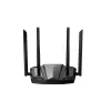 DAHUA AC12 AC1200 dual-band gigabitový WiFi router, Wi-Fi 5, 4x LAN, čierny