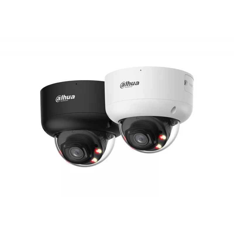 DAHUA IPC-HDBW5659R1-ASE-PV-0280B-PRO-BLACK 6MP Dome sieťová kamera s 2,8mm objektívom, WizMind AI, čierna