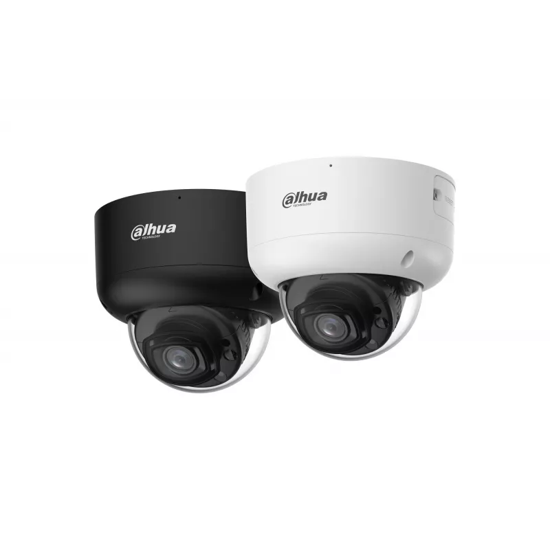 DAHUA IPC-HDBW5659R1-ASE-PV-0280B-PRO-BLACK 6MP Dome sieťová kamera s 2,8mm objektívom, WizMind AI, čierna