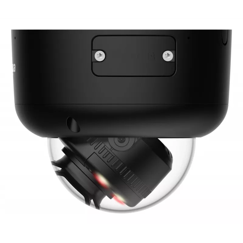 DAHUA IPC-HDBW5659R1-ASE-PV-0280B-PRO-BLACK 6MP Dome sieťová kamera s 2,8mm objektívom, WizMind AI, čierna