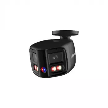 DAHUA IPC-PFW31259S-A180-E2-AS-PV-0280B-BLACK 5MP Dual-Lens Panorama IP kamera s aktívnym odstrašovaním, čierna