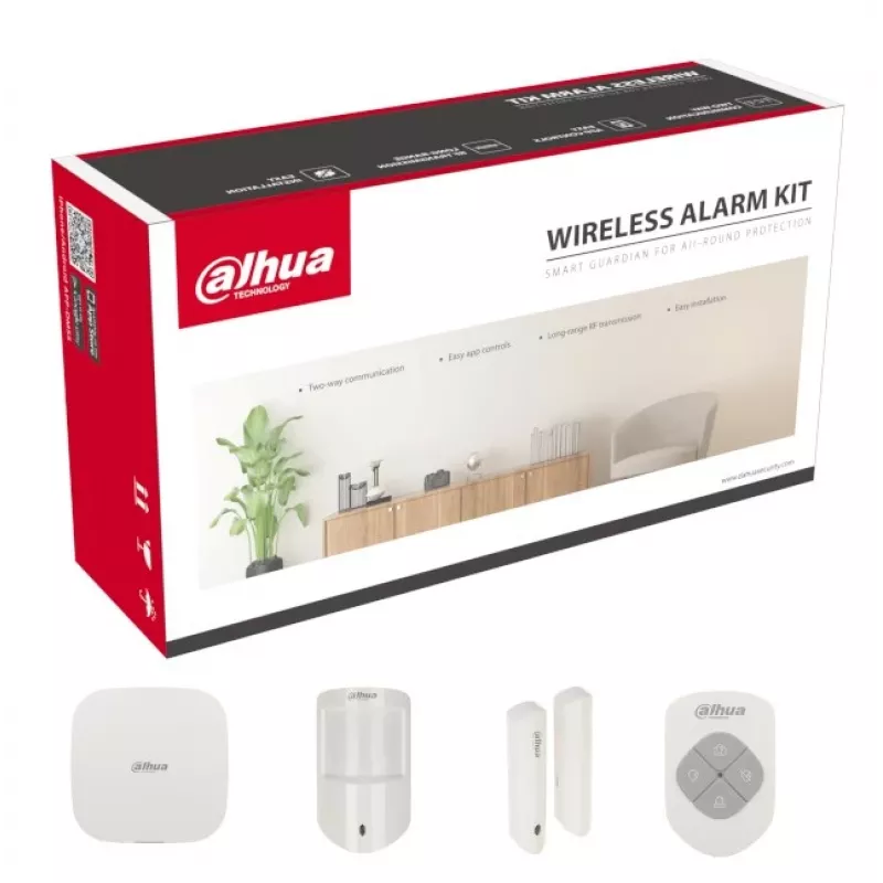 Dahua Technology ART-ARC3000H-03-FW2(868) Wireless Alarm Hub Wi-Fi biely