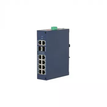 Dahua Technology CHS4212-8GT 12-portový managed PoE++ switch (8 PoE + 2 Gigabit uplink + 2 SFP)