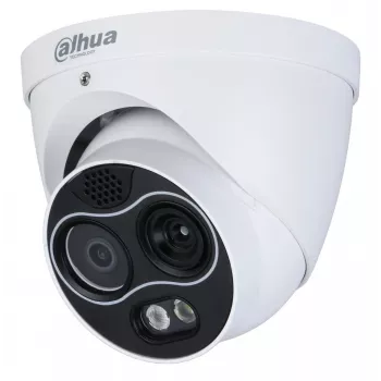 Dahua TPC-DF1241-TB3F4-DW-S8-V1 duálna termálna a viditeľná IP kamera, 4MP, 256x192 termálna, IP67, IK10