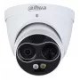 Dahua TPC-DF1241-TB3F4-DW-S8-V1 duálna termálna a viditeľná IP kamera, 4MP, 256x192 termálna, IP67, IK10