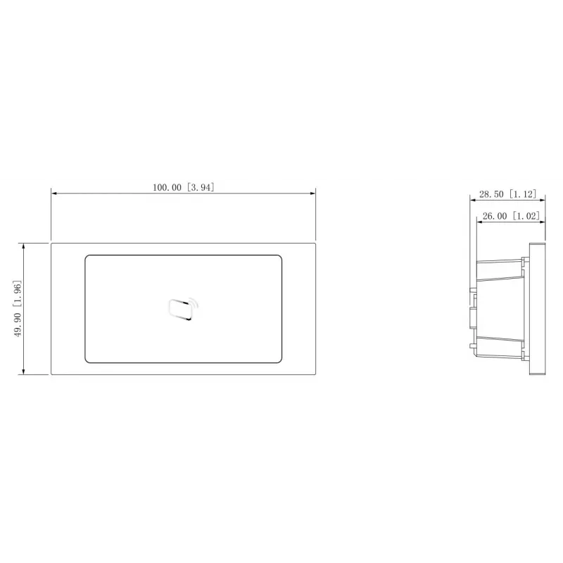 Dahua VTO4202FB-MR1 modulárna domová stanica hlavný modul