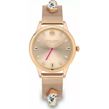 Daisy Dixon dámske hodinky DD105RGM quartz analog 35 mm ružové zlato tón