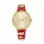 Daisy Dixon dámske DD133PG analógové quartz hodinky 38mm ružové zlato ružová umelá koža