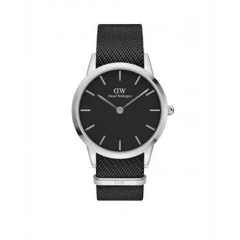 DANIEL WELLINGTON Classic pánske hodinky 40mm ružové zlato nerezová oceľ čierna koža