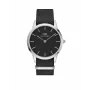 DANIEL WELLINGTON Classic pánske hodinky 40mm ružové zlato nerezová oceľ čierna koža