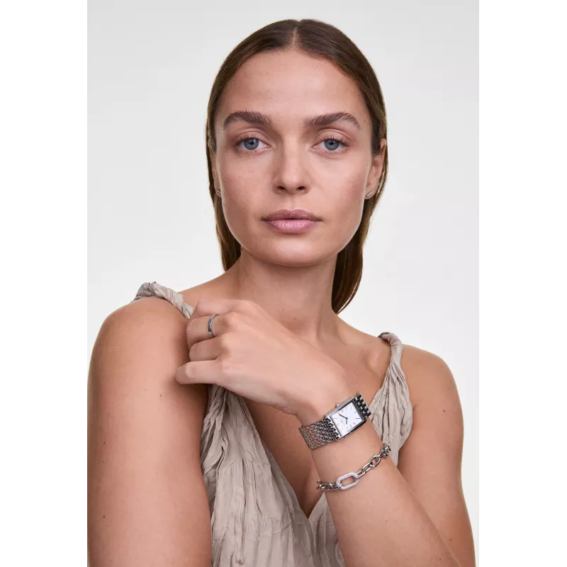 Daniel Wellington Classic Petite 32mm dámske hodinky - ružovozlatý milánsky sieťkovaný náramok - DW00100706