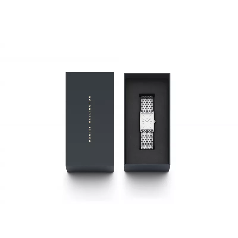 Daniel Wellington Classic Petite 32mm dámske hodinky - ružovozlatý milánsky sieťkovaný náramok - DW00100706