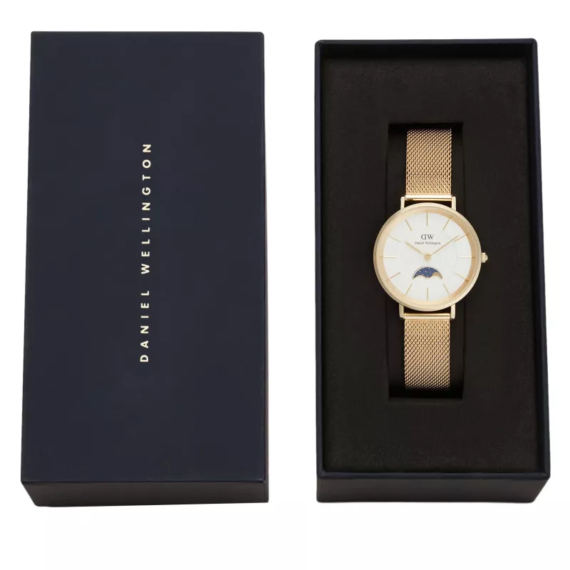Daniel Wellington Elan Lumine náhrdelník 26 mm ružové zlato nerezová oceľ
