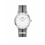 DANIEL WELLINGTON Petite Lumine dámske hodinky 26mm strieborná nerezová oceľ mesh DW00100679