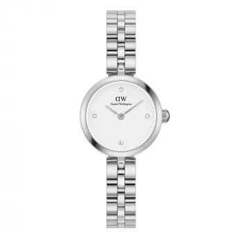 DANIEL WELLINGTON Petite Lumine dámske hodinky DW00100716 22mm strieborná nerezová oceľ mesh
