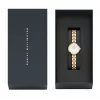 DANIEL WELLINGTON Petite Melrose dámske hodinky 22mm ružové zlato mesh náramok DW00100715