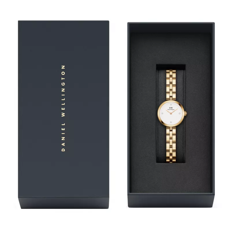 DANIEL WELLINGTON Petite Melrose dámske hodinky 22mm ružové zlato mesh náramok DW00100715