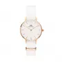 DANIEL WELLINGTON Petite Melrose dámske hodinky 28 mm ružové zlato mesh remienok DW00100313