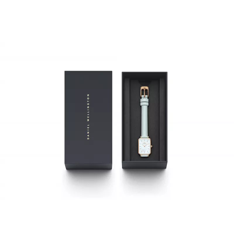 DANIEL WELLINGTON Quadro Mini dámske hodinky DW00100638 - ružové zlato, 20 mm