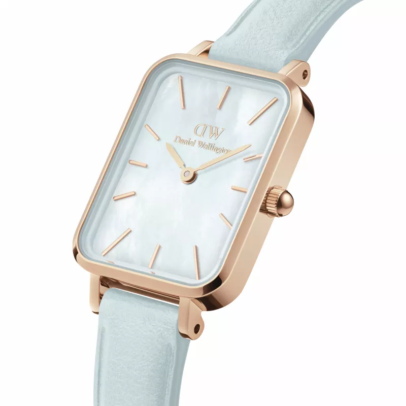 DANIEL WELLINGTON Quadro Mini dámske hodinky DW00100638 - ružové zlato, 20 mm
