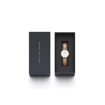DANIEL WELLINGTON Quadro Mini dámske hodinky DW00100666 28 mm ružové zlato