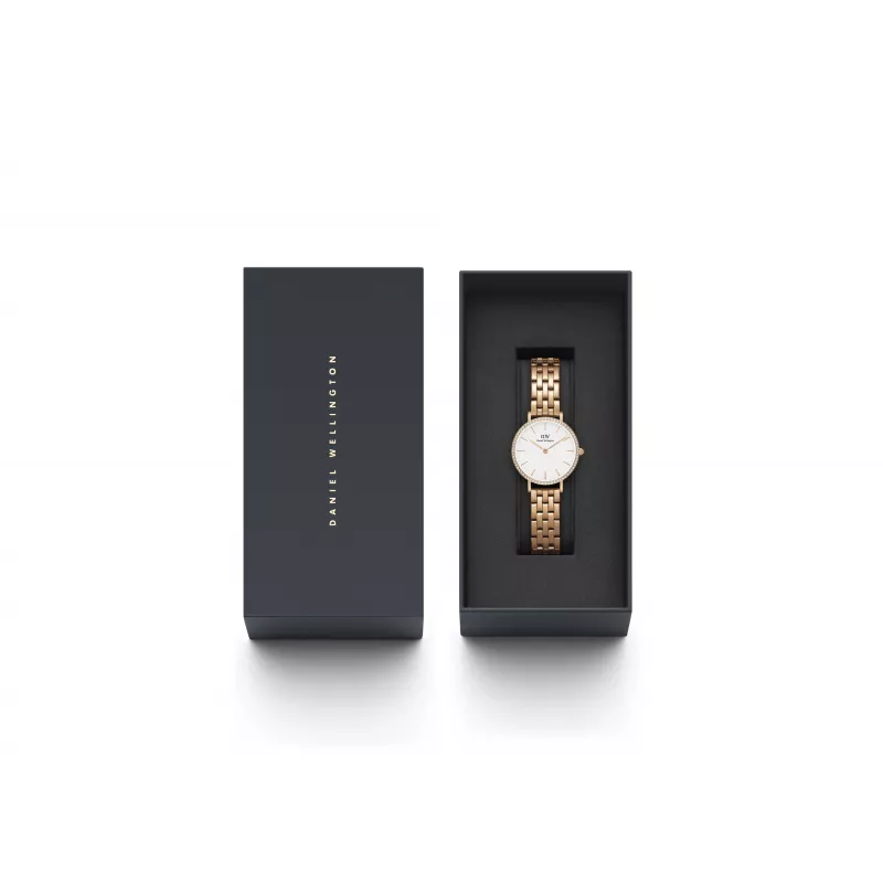 DANIEL WELLINGTON Quadro Mini dámske hodinky DW00100666 28 mm ružové zlato