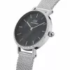 DANIEL WELLINGTON Quadro dámske hodinky 28 mm ružové zlato nerezová oceľ čierna koža DW00100661