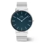 DANIEL WELLINGTON dámske hodinky DW00100776 (40 mm) - Classic Petite Ashfield - ružové zlato nerezový mesh