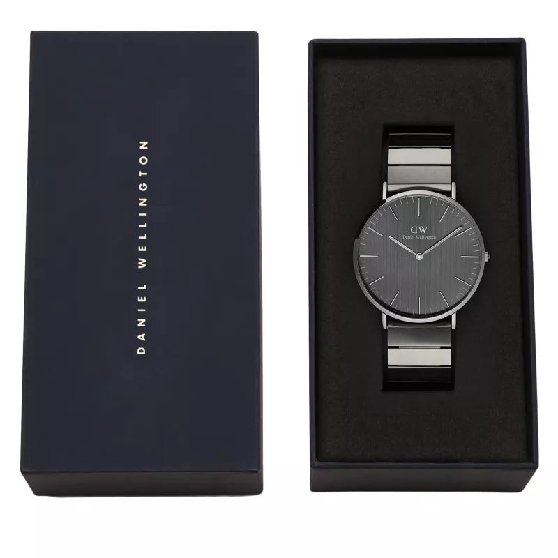 DANIEL WELLINGTON dámske hodinky DW00100777 40 mm ružové zlato NATO