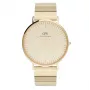 DANIEL WELLINGTON dámske hodinky DW00100779 40 mm ružové zlato čierny NATO