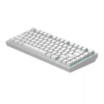 Dark Project ALU81A Terra Nova White mechanická klávesnica, G3MS Moonstone Switch, US ANSI
