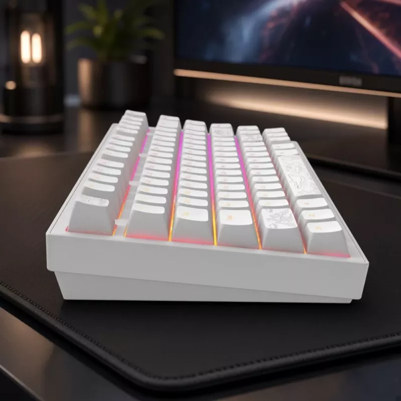 Dark Project Terra Nostra G3MS Moonstone Switch, RU biela