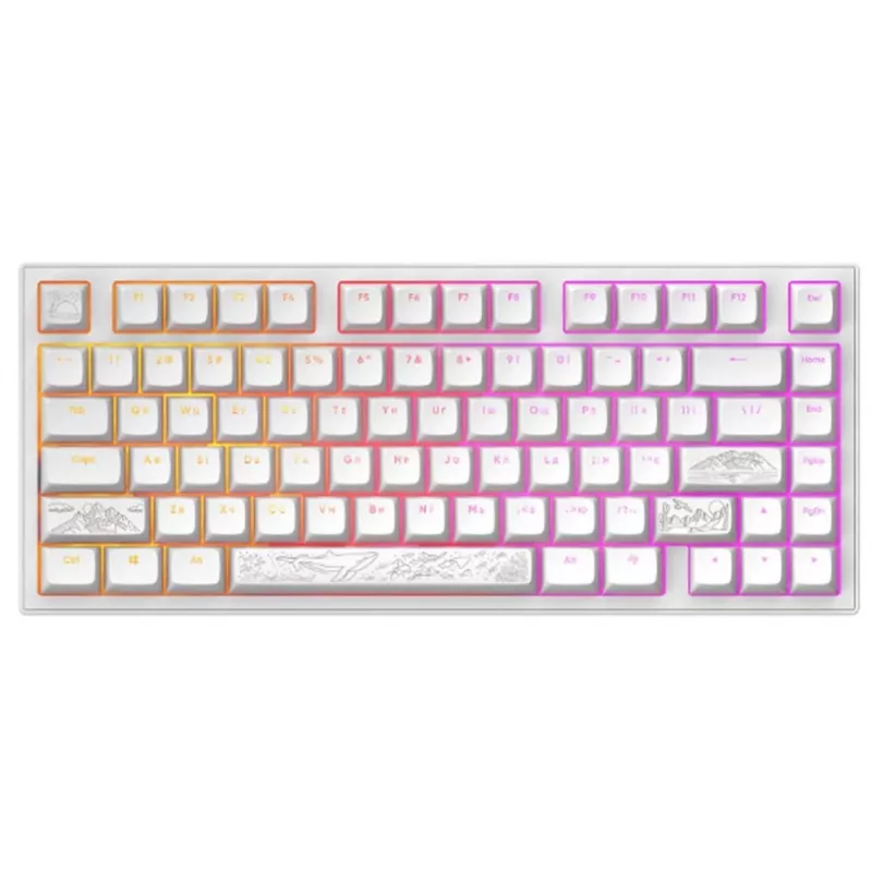 Dark Project Terra Nostra G3MS Moonstone Switch, RU biela