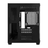 Darkflash C285MP Mid-Tower PC skriňa, bočný panel z tvrdeného skla, ATX, čierna