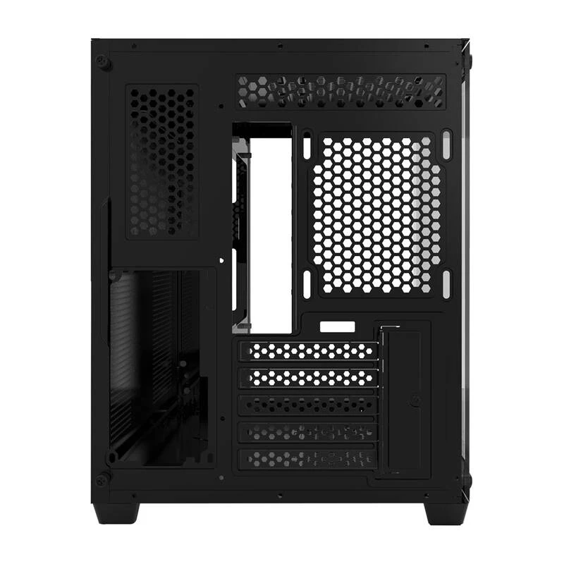 Darkflash C285MP Mid-Tower PC skriňa, bočný panel z tvrdeného skla, ATX, čierna