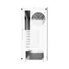 Darkflash DS900W biela Mid-Tower počítačová skriňa, ATX, tvrdené sklo, bez ventilátorov