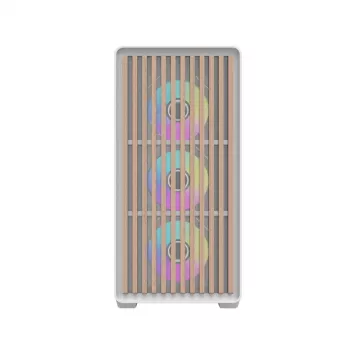 Darkflash DS900WD ATX Mid-Tower počítačová skriňa (biela) so 4 ARGB ventilátormi a bočnicou z tvrdeného skla