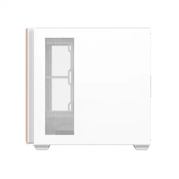 Darkflash DS900WS ATX Mid-Tower počítačová skriňa, biela, temperované sklo, bez ventilátorov