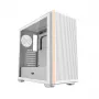 Darkflash DS900WS ATX Mid-Tower počítačová skriňa, biela, temperované sklo, bez ventilátorov