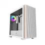 DARKFLASH DS900WS Mid Tower biela skriňa so 4 ARGB ventilátormi