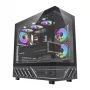 DarkFlash DS950 Mid-Tower počítačová skriňa (čierna) so 6 predinštalovanými ARGB ventilátormi