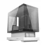 Darkflash F1 Mid Tower počítačová skriňa biela + 6 ARGB ventilátorov