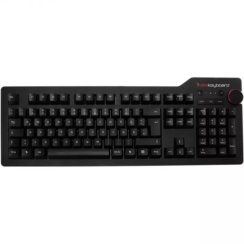 Das Keyboard 4 Professional mechanická klávesnica, nemecké rozloženie, Cherry MX Brown, čierna
