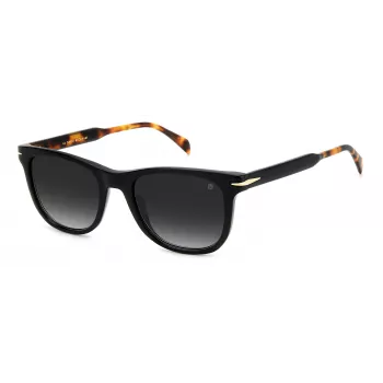 David Beckham DB-1113-S-WR7 pánske slnečné okuliare, havana acetátová obruba, zelené polykarbonátové sklá, 52 mm